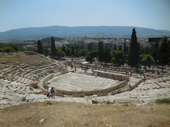 The Theatre of Dionysus, South Slope, Acropolis, Athens