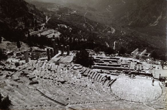 Amphitheatre at the ancient oracle, Delphi